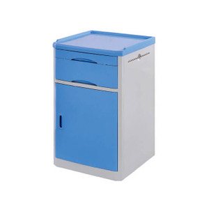  Hospital Plastic ABS Bedside Cabinet with Drawers
