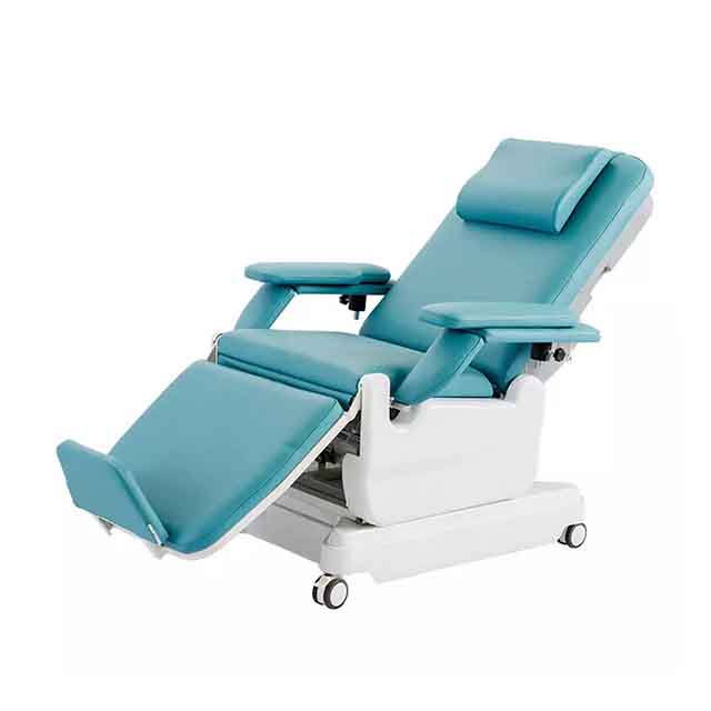 Medical Sleeper Hospital Recliner Chair with Wheels for Sale